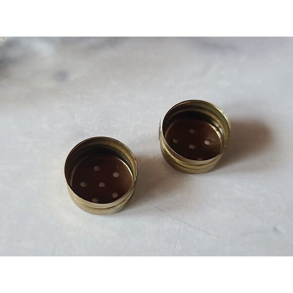 Push Cart Floral Salt And Pepper Shakers Vintage - Picture 8 of 10